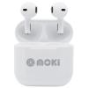 Moki MokiPods Mini True Wireless In-Ear Headphones for Kids - White Volume Limited Moki MokiPods Mini True Wireless In-Ear Headphones for Kids - White Volume Limited