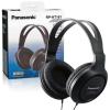 Panasonic RP-HT161 Wired Over-Ear Headphones - Black Full Size - Closed-Type Monitor Headphones - Large Soft Ear-Pads for Comfortable Listening - 2m Cord - 3.0cm Driver Units Panasonic RP-HT161 Wired Over-Ear Headphones - Black Full Size - Closed-Type Monitor Headphones - Large Soft Ear-Pads for Comfortable Listening - 2m Cord - 3.0cm Driver Units