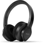 Philips TAA4216 Wireless On-Ear Sports Headphones - Black Washable Cooling Ear-Cup Cushions - IP55 Water / Dust Protection - Bluetooth + 3.5mm Audio Port - Built-in Microphone - Up to 35 Hours Battery Life