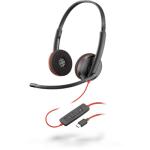 Poly 209749-101 Blackwire C3220 Stereo UC USB-C headset