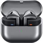 Samsung Galaxy Buds3 True Wireless Noise Cancelling Open-fit Earbuds - Silver - Galaxy AI Translator - Voice Commands - Adaptive EQ & Noise Control - Up to 5hrs battery life/24hrs with charging case (ANC On)