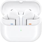 Samsung Galaxy Buds3 Pro True Wireless Noise Cancelling In-Ear Headphones - White - Galaxy AI Translator - Voice Control - Adaptive EQ & Ambient Sound - Blade Lighting - Up to 6hrs battery life/26hrs with charging case (ANC On)