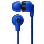 Skullcandy Inkd+ Wired In-Ear Headphones - Cobalt Blue In-Line Microphone - Noise-Isolating Fit - Call & Track Control - 3.5mm Jack