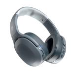 Skullcandy Crusher Evo Wireless Over-Ear Headphones - Chill Grey Sensory Bass Feedback & Personal Sound - Flat Folding & Collapsible - Up to 40 Hours Battery Life