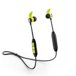Sennheiser CX SPORT Wireless In-Ear Headphones - Black/Yellow - Lightweight sweat & splash-resistant design, 6 hour battery life, AptX & AptX Low Latency, Quick Charging - 2 Year Warranty