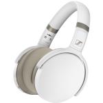 Sennheiser HD 450BT Wireless Over-Ear Headphones with Active Noise Cancellation - White - Bluetooth 5.0, Type-C fast charging, AAC+AptX Low Latency, up to 30hr battery - 2 Year Warranty