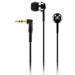 Sennheiser CX 100 In-Ear Headphones - Black - Ultra-small design, 4 sets of eartips included (XS, S, M, L), 3.5mm angled jack - 2 Year Warranty