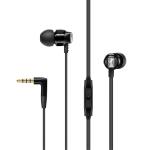 Sennheiser CX 300S In-Ear Headphones with Mic - Black - Noise-isolating, 4 eartip sizes, in-line smart remote - 2 Year Warranty