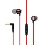 Sennheiser CX 300S In-Ear Headphones with Mic - Red - Noise-isolating, 4 eartip sizes, in-line smart remote - 2 Year Warranty