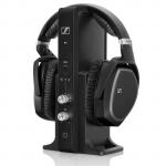 Sennheiser RS 195 Premium RF Wireless Over-Ear TV / Hi-Fi Headphones - Black for Use with Televisions and Home Theatre Systems - Up to 18 Hours Battery Life