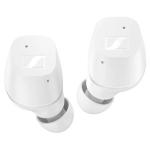 Sennheiser CX True Wireless In-Ear Headphones - White Bluetooth 5.2 - German-Made 7mm Dynamic Drivers - IPX4 / AptX - Up to 8 Hours Battery Life / 27 Hours Total with Charging Case - 2 Years Warranty