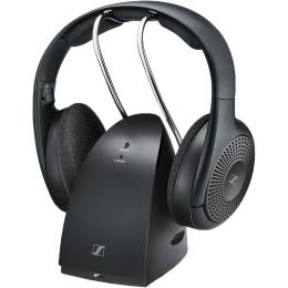 Sennheiser RS 120-W Wireless Over-Ear Headphones - Black for Crystal-Clear TV Listening - 3 Sound Modes - Lightweight Design - Easy Volume Control - Up to 60m Range - Up to 20 Hours Battery Life - 2 Year Warranty