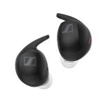 Sennheiser MOMENTUM Sport True Wireless Premium Noise Cancelling In-Ear Headphones - Black Adaptive ANC - Heart rate monitor & body temperature - Secure workout fit + IP55 - Works with Polar, Apple Health, Strava & more - 2 Year Warranty