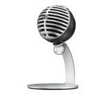 Shure MOTIV MV5 Cardioid USB/Lightning Microphone for Computers and iOS Devices (New Packaging, Gray/Black Foam)