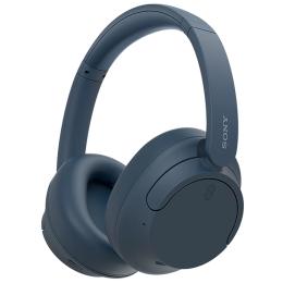 Sony WH-CH720N Wireless Over-Ear Noise Cancelling Headphones - Blue Up to 35 Hours Battery Life with ANC - Dual Noise Sensor Technology - Integrated Processor V1 - Multipoint Connectivity