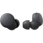 Sony LinkBuds S WF-LS900N True Wireless Noise Cancelling In-Ear Headphones - Black Natural Ambient Sound - Hi-Res Audio with LDAC - Multipoint (OTA) - Up to 20 Hours Total Battery Life with Charging Case