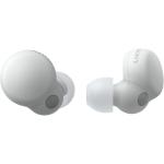 Sony LinkBuds S WF-LS900N True Wireless Noise Cancelling In-Ear Headphones - White Natural Ambient Sound - Hi-Res Audio with LDAC - Multipoint (OTA) - Up to 20 Hours Total Battery Life with Charging Case