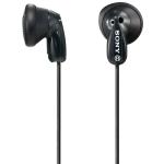 Sony Fontopia MDR-E9LP Wired Earbuds - Black 3.5mm Jack - 13.5mm Driver Unit - Neodymium Magnet for Powerful Bass - 2x Earpads Included