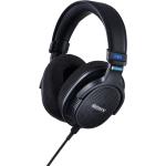 Sony MDR-MV1 Open-Backed Wired Professional Studio Monitor Headphones - Black - for 360 Reality Audio, Spatial & Stereo mixing & mastering - Neutral & High-Resolution 5Hz-80KHz - 2.5m cable, 3.5mm/6.3mm jacks