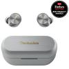 Technics AZ80 Premium Noise-Cancelling True Wireless Headphones - Silver Exceptional Sound- 3-way Multipoint - Hi-Res Audio with LDAC - Qi Wireless Charging - 7x Eartip Sizes Included for Ultimate Comfort Fit Technics AZ80 Premium Noise-Cancelling True Wireless Headphones - Silver Exceptional Sound- 3-way Multipoint - Hi-Res Audio with LDAC - Qi Wireless Charging - 7x Eartip Sizes Included for Ultimate Comfort Fit