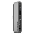 Alogic USB-C Anchor HDMI Hub USB-A (USB 2.0) - USB-C (PD 60W) - 3.5mm Audio Jack - HDMI 4K 30hz