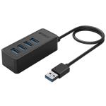Orico 4 Port High Speed USB 3.0 Hub - Black
