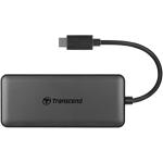 Transcend USB-C Hub with 6-in-1 Expansion USB-C PD 60W - USB-C - 2x USB 3.0 - SD Card Slot - Micro SD Card Slot