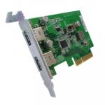 QNAP USB 3.1 Gen 2 (10Gbps) Type-A dual-port PCIe card, For use with QNAP NAS Only, Requires QTS 4.3.0 or later