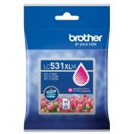 Brother LC531XLM Ink Cartridge - Magenta High Yield -500 Pages - for Brother DCP-J1260W,DCP-J1310DW Printer