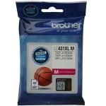 Brother LC431XLM Ink Cartridge - Magenta High Yield - 500 Pages - for Brother MFCJ1010DW / DCPJ1050DW Printer