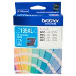 Brother LC135XLC Ink Cartridge - Cyan Super High Yield - 1200 Pages for Brother DCPJ4110DW / MFCJ4510DW / MFCJ4710DW / MFCJ6520DW / MFCJ6920DW Printer