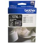 Brother LC137XLBK Ink Cartridge Black, Super High Yield 1200 pages for Brother DCPJ4110DW, MFCJ4510DW, MFCJ4710DW Printer