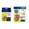 Brother LC233 Black+ Tri-Colour Ink Cartridge Value Pack 500 Pages - for Brother DCPJ4120DW / DCPJ562DW / MFCJ4620DW / MFCJ480DW / MFCJ5320DW / MFCJ5720DW / MFCJ680DW / MFCJ880DW Printer Brother LC233 Black+ Tri-Colour Ink Cartridge Value Pack 500 Pages - for Brother DCPJ4120DW / DCPJ562DW / MFCJ4620DW / MFCJ480DW / MFCJ5320DW / MFCJ5720DW / MFCJ680DW / MFCJ880DW Printer