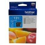 Brother LC131C Ink Cartridge - Cyan 300 Pages - for Brother DCPJ152W / MFCJ470DW / MFCJ870DW Printer
