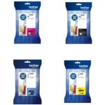 Brother LC3339XL Black+Tri-Colour Value Pack Ink Cartridge for MFCJ5945DW, MFCJ6945DW