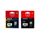 Canon PG640+CL641 Black+Tri-Colour Ink Cartridge Value Pack for Canon TS5160, MG2160,MG2260, MG3160, MG3260, MG3560, MG4160, MG4260, MG3660BK, MX376, MX396, MX456, MX476, MX516, MX526, MX536 Printer