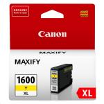 Canon PGI-1600XL Y OCN Ink Cartridge Yellow, High Yield 900 pages for Canon MB2060, MB2360, MB2160, MB2760 Printer