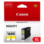 Canon PGI-1600XL Y OCN Ink Cartridge - Yellow High Yield - 900 pages - for Canon MB2060 / MB2360 / MB2160 / MB2760 Printer