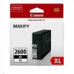Canon PGI-2600XLBK Ink Cartridge Black, High Yield 2500 pages for MAXIFY IB4060, MB5460, MB5160, MB5360, MB5060 Printer
