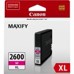 Canon PGI-2600XL M OCN Ink Cartridge Magenta, High Yield 1500 pages for Canon MAXIFY MB5060 MB5360 IB4060, MB5160  Printer