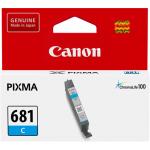 Canon CLI681C Ink Cartridge Cyan, Yield 250 pages for Canon PIXMA TR8560, TR8660, TR7660,TS6160, TS6260, TS6360, TS8260, TS8360, TS9160, TS9560, TS9565, TS8160, TR7560, TR8650 Printer