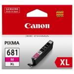 Canon CLI681XLM Ink Cartridge Magenta, High Yield 500  pages for Canon PIXMA TR8560, TR8660, TR7660, TS6160, TS6260, TS6360, TS8260, TS8360, TS9160, TS9560, TS9565, TS8160, TR7560, TR8650 Printer