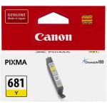 Canon CLI681Y Ink Cartridge Yellow, Yield 250 pages for Canon PIXMA TR8560, TR8660, TR7660,TS6160, TS6260, TS6360, TS8260, TS8360, TS9160, TS9560, TS9565, TS8160, TR7560, TR8650 Printer