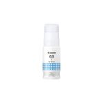 Canon GI63C 70ml Ink Bottle - Cyan 3800 Pages - for Canon Megatank G660 Printer