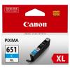 Canon CLI651XLCOCN Ink Cartridge - Cyan High Yield - 750 Pages - for Canon PIXMA MG6360 / MG5460 / iP7260 / MX726 / MG5560 / iP8760 / iX6860 / MG6460 / MG7160 / MX926 / MG5660 / MG6660 / MG7560 Printer Canon CLI651XLCOCN Ink Cartridge - Cyan High Yield - 750 Pages - for Canon PIXMA MG6360 / MG5460 / iP7260 / MX726 / MG5560 / iP8760 / iX6860 / MG6460 / MG7160 / MX926 / MG5660 / MG6660 / MG7560 Printer