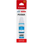Canon GI690C Ink Bottle Cyan, Yield 7000 pages for Canon Endurance G3610, G4610 Printer