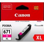 Canon CLI671XLM Ink Cartridge Magenta, Yield 680 pages for  Canon TS5060, TS9060,MG5760,MG5765,MG6860, mG6865, MG6866, MG7760 MG7765, MG7766, TS6060, TS8060 Printer