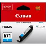 Canon Ink Cartridge CLI671C Cyan