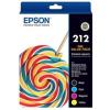 Epson 212 Ink Cartridge Value Pack - Black / Cyan / Magenta / Yellow for WorkForce WF-2830 / WF-2850 / XP-3100 / XP-3105 / XP-4100 / XP-2100 / WF-2810 Printer Epson 212 Ink Cartridge Value Pack - Black / Cyan / Magenta / Yellow for WorkForce WF-2830 / WF-2850 / XP-3100 / XP-3105 / XP-4100 / XP-2100 / WF-2810 Printer
