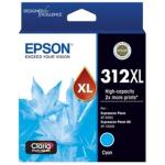 Epson 312XL Ink Cartridge - Cyan High Yield (830 Pages) for XP-8500, XP-15000 Printer